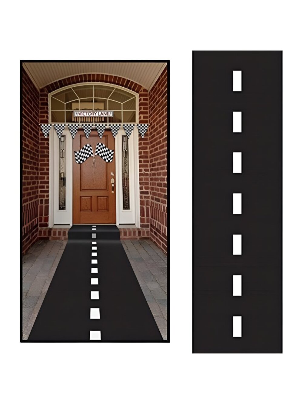 10ft Long Racetrack Floor Running Racer Party Decoration Mat
